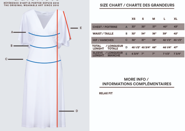 Michelle-Dress-Size-Chart