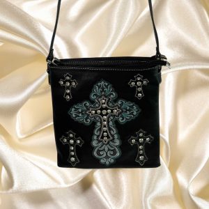 faith-crossbody-bag-purse-handbag-large-cross-turquoise-black-sowing-acorns-boutique