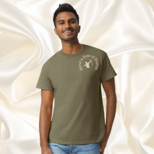 Prairie Dust Men's Bend a Bow of Bronze Black Bow Benders Tees T-shirts Made in USA