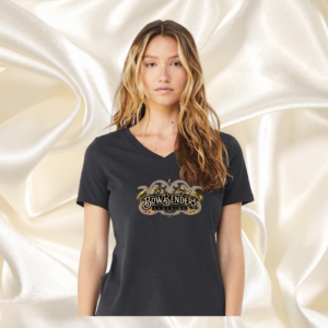 Dark Grey Bow Benders Clothing Logo Tees T-shirts Made in USA
