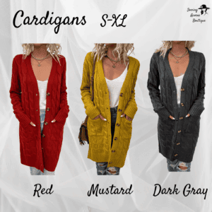 PREORDER Button Down Cardigans