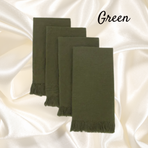 100% Cotton Napkins pack of 4