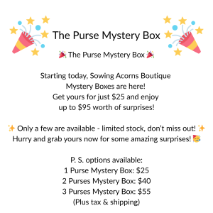 Purse Mystery Box Sale
