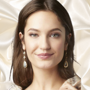 Earrings Faceted Metal Dangle