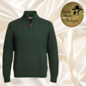 Men's Sweater Half Zip Holiday