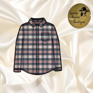 Men Shirt Tartan Holiday